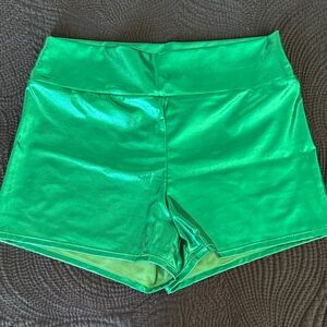 Green Hottie Shorts